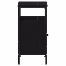 vidaXL Bathroom Sink Cabinet Artisan Oak 60x30x60 cm Engineered Wood - black oak - Additional view 6