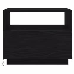 vidaXL Coffee Table with LED Lights Hallway Accent End Table Side Sofa Table - 50 x 49 x 40 cm - Additional view 5