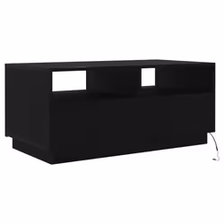 vidaXL Coffee Table with LED Lights Hallway Accent End Table Side Sofa Table - 90 cm - Additional view 7