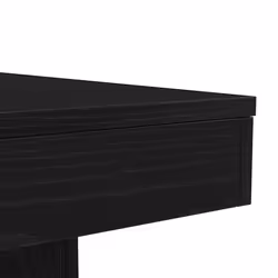 vidaXL Coffee Table with LED Lights Black Oak 90x50x40 cm side table - 90 cm - Additional view 8