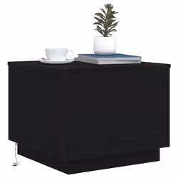 vidaXL Coffee Table with LED Lights Hallway End Table Side Tea Sofa Table - 50 cm - Additional view 4