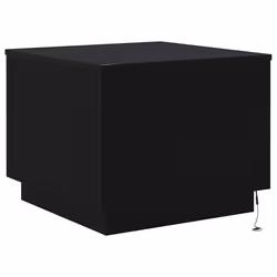 vidaXL Coffee Table with LED Lights Hallway End Table Side Tea Sofa Table - 50 cm - Additional view 7