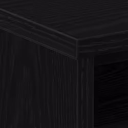 vidaXL Bedside Cabinet Bed Table Telephone Stand Nightstand Engineered Wood - black oak, 1 pcs - Additional view 7