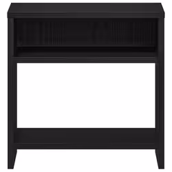vidaXL Bedside Cabinet Bed Table Telephone Stand Nightstand Engineered Wood - black oak, 2 pcs - Additional view 5