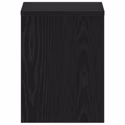 vidaXL Bedside Cabinet Bed Table Telephone Stand Nightstand Engineered Wood - black oak, 2 pcs - Additional view 6
