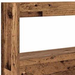 vidaXL Headboard Cabinet with LED Artisan Oak 180x17x102 cm bed headboard - old wood, 100 x 17 x 102 cm - Additional view 9