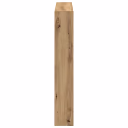 vidaXL Headboard Cabinet with LED Artisan Oak 180x17x102 cm bed headboard - artisan oak, 100 x 17 x 102 cm - Additional view 7
