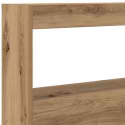 vidaXL Headboard Cabinet with LED Artisan Oak 180x17x102 cm bed headboard - artisan oak, 100 x 17 x 102 cm - Additional view 9