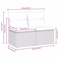 VidaXL 3325231 outdoor furniture set - Additional view 6