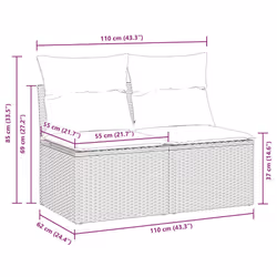 VidaXL 3325236 outdoor furniture set - Additional view 6