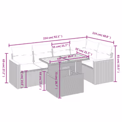 VidaXL 3327485 outdoor furniture set - Additional view 3