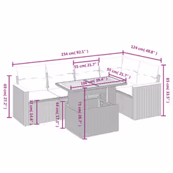 VidaXL 3327488 outdoor furniture set - Additional view 3