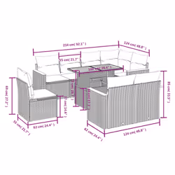 VidaXL 3327502 outdoor furniture set - Additional view 3