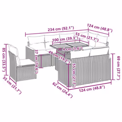 VidaXL 3327503 outdoor furniture set