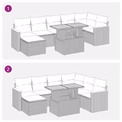 VidaXL 3327514 outdoor furniture set - Additional view 8