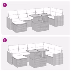 VidaXL 3327518 outdoor furniture set - Additional view 8