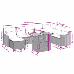 VidaXL 3327524 outdoor furniture set - Additional view 3
