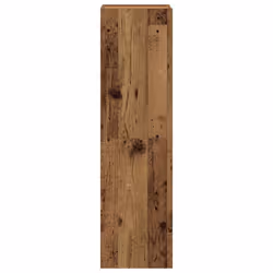 vidaXL Wall Mounted TV cabinets 4 pcs Old Wood Engineered Wood tv stand - Additional view 4