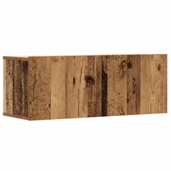 vidaXL 3 Piece TV Cabinet Set Wall-mounted Old Wood Engineered Wood tv cabinet