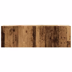 vidaXL Wall Mounted TV Cabinets 3 pcs Old Wood 100x30x30 cm Engineered Wood - Additional view 4