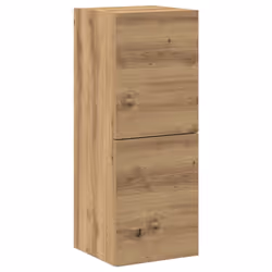 vidaXL 4 Piece TV Cabinet Set Wall-mounted Artisan Oak Engineered Wood - Additional view 5
