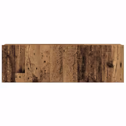 vidaXL TV Cabinet Set Engineered Wood TV Unit Multi Colours/Sizes 8/10 Piece - old wood - Additional view 4