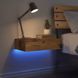VidaXL 3329159 nightstand/bedside table Wood - Additional view 5