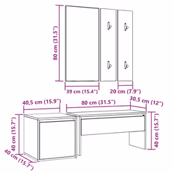 VidaXL 3329171 indoor bench - Additional view 8