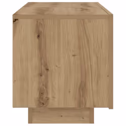 vidaXL Bedside Cabinet Artisan Oak 100x35x40 cm Engineered Wood bedside table - Additional view 4