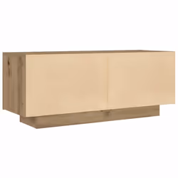 vidaXL Bedside Cabinet Artisan Oak 100x35x40 cm Engineered Wood bedside table - Additional view 5