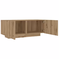 vidaXL Bedside Cabinet Artisan Oak 100x35x40 cm Engineered Wood bedside table - Additional view 6