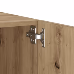 vidaXL Bedside Cabinet Artisan Oak 100x35x40 cm Engineered Wood bedside table - Additional view 8