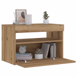 VidaXL 3329176 nightstand/bedside table Oak - Additional view 2