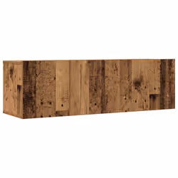 vidaXL 5 Piece TV Cabinet Set Wall-mounted Old Wood Engineered Wood tv cabinet
