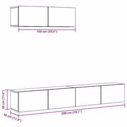 VidaXL 3329205 TV cabinet/entertainment centre - Additional view 7