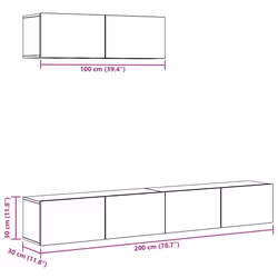VidaXL 3329206 TV cabinet/entertainment centre - Additional view 7