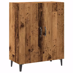 vidaXL Sideboard with Wall Cabinet Old Wood Engineered Wood storage cabinet