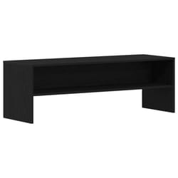 vidaXL TV Cabinet TV Stand Media Cabinet TV Unit Sideboard Engineered Wood - black oak