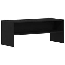 vidaXL TV Cabinet TV Media Hifi TV Stand TV Unit Sideboard Engineered Wood - black oak