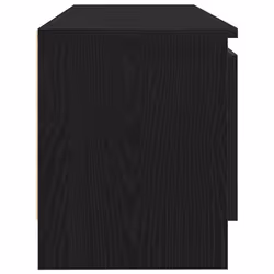vidaXL TV Cabinet Black Oak 102x30x36 cm Engineered Wood TV stand - Additional view 6