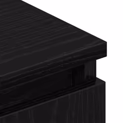 vidaXL TV Cabinet Black Oak 102x30x36 cm Engineered Wood TV stand - Additional view 8