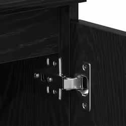 vidaXL TV Cabinet Black Oak 102x30x36 cm Engineered Wood TV stand - Additional view 9