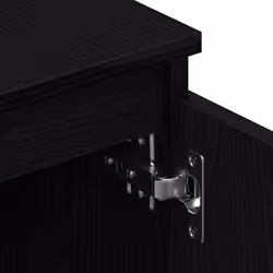 vidaXL TV Cabinet Black Oak 140x40x35.5 cm Engineered Wood TV stand - Additional view 8