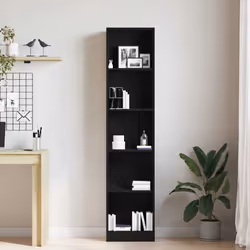 vidaXL Book Cabinet Display Rack Bookshelf Storage Shelf Rack Engineered Wood - 176 cm/ 40 cm