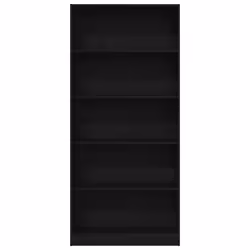 vidaXL Book Cabinet Display Rack Bookshelf Storage Shelf Rack Engineered Wood - 176 cm/ 80 cm - Additional view 4
