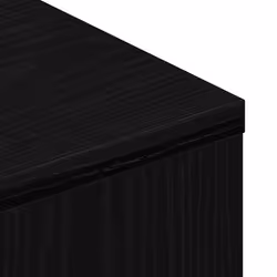 vidaXL TV Cabinet with Wheels Black Oak 102x34.5x43 cm Engineered Wood - Additional view 8