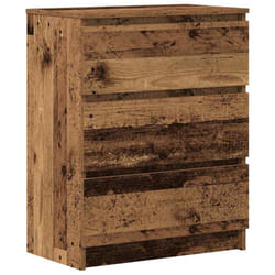 vidaXL Sideboard Engineered Wood Storage Side Cabinet Furniture Multi Colours - old wood