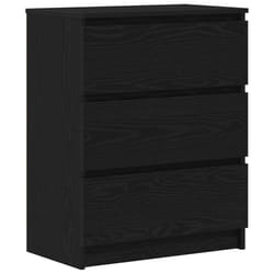 vidaXL Sideboard Engineered Wood Storage Side Cabinet Furniture Multi Colours - black oak