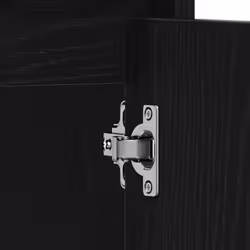 vidaXL Bathroom Cabinet Black Oak 60x33x61 cm Engineered Wood - Additional view 10