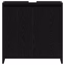 vidaXL Bathroom Cabinet Black Oak 60x33x61 cm Engineered Wood - Additional view 5